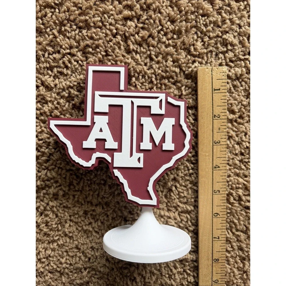 Texas A&M Aggies Tier Tray Sports Graduation Signing Day Table Desk Party Decor‎